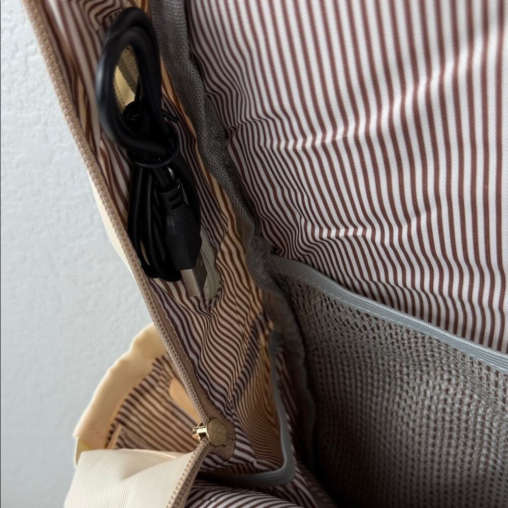 NWT Women Students Fashion 15.6 Inch Laptop Bag for Work Travel (Khaki Beige) - Picture 11 of 13